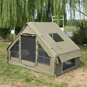 Inflatable Tent Factory Hot Sale 6 Sqm Air Tent Waterproof UV Protection Glamping Tents For Sale