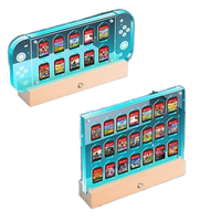 Cassette légère et magnétique pour étui à cartes TF pour accessoires de jeu Switch Lite Sac de rangement protecteur
