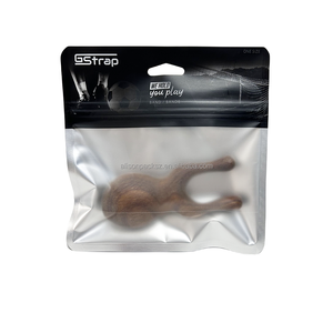Emballage personnalisé imprimé en <span class=keywords><strong>OPP</strong></span>/PE avec fermeture éclair pour biscuits et snacks, sac à trois soudures latérales avec trou de suspension - Product Image 4