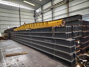 ASTM JIS BS SS300 S235JR Profils tähle Verzinkter Kohlenstoffs tahl Warm gewalzter <span class=keywords><strong>L</strong></span>-Träger H-Form Baustahl konstruktion - Product Image 5