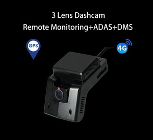 Caméra embarquée 4G 3 canaux IA avec LTE, Cloud, SIM, GPS, DVR de <span class=keywords><strong>voiture</strong></span>, 3 caméras et suivi vidéo en direct - Product Image 1