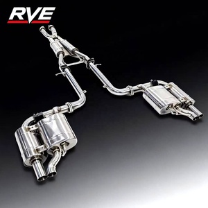 Système d'échappement RVE en stock, prêt à être expédié pour <span class=keywords><strong>Genesis</strong></span> G70 3.3T, en acier inoxydable 304, silencieux arrière avec valves, pièces de performance automobile - Product Image 5
