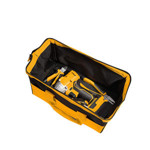 Sac de transport imperméable de grande taille pour réparateur automobile avec poignée en acier pour électricien 600d Multi poche Sac à outils ouvert - Product Image 3