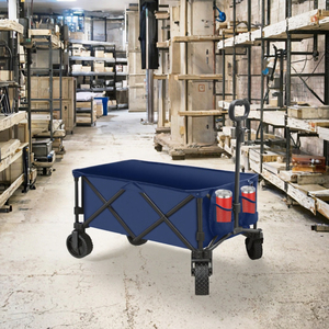 Carrito de Compras Plegable Resistente para Exteriores, con Estructura de Acero Inoxidable, Compatible con OEM - Product Image 3