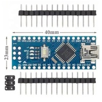 Nano 3.0 Mini / Type-C / Micro USB avec Bootloader Compatible Nano Contrôleur pour Arduino CH340 Pilote USB 16Mhz ATMEGA328P