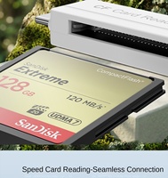 Lecteur de carte universel haute vitesse de type C pour appareil photo reflex numérique, carte CF, téléphone portable, tablette, ordinateur