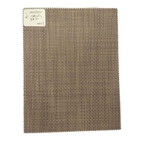 Tissu de chaise de bureau en maille de polyester enduit de PVC Tissu de chaise ESD en maille de polyester enduit de vinyle Autre tissu tissé léger uni