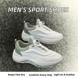 Zapatos Deportivos para Hombre 2026, con Suela Gruesa, para Correr, con Botón Giratorio, Sin Cordones, Ligeros, Transpirables, Casuales - Product Image 2