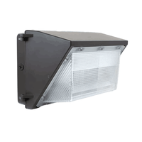 Lámpara de Pared LED para Exteriores, IP65, 120W, 5000K, Cuadrada, de Aluminio, Impermeable, con Sensor Fotoeléctrico de Amanecer al Atardecer, Certificación ETL DLC, 5 Años de Garantía