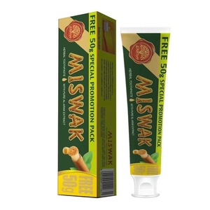 Dilfive Premium <strong>Miswak</strong> <strong>Toothpaste</strong> with Box Packaging Advanced Natural Herbal Formula for Professional Teeth Whitening - Product Image 1