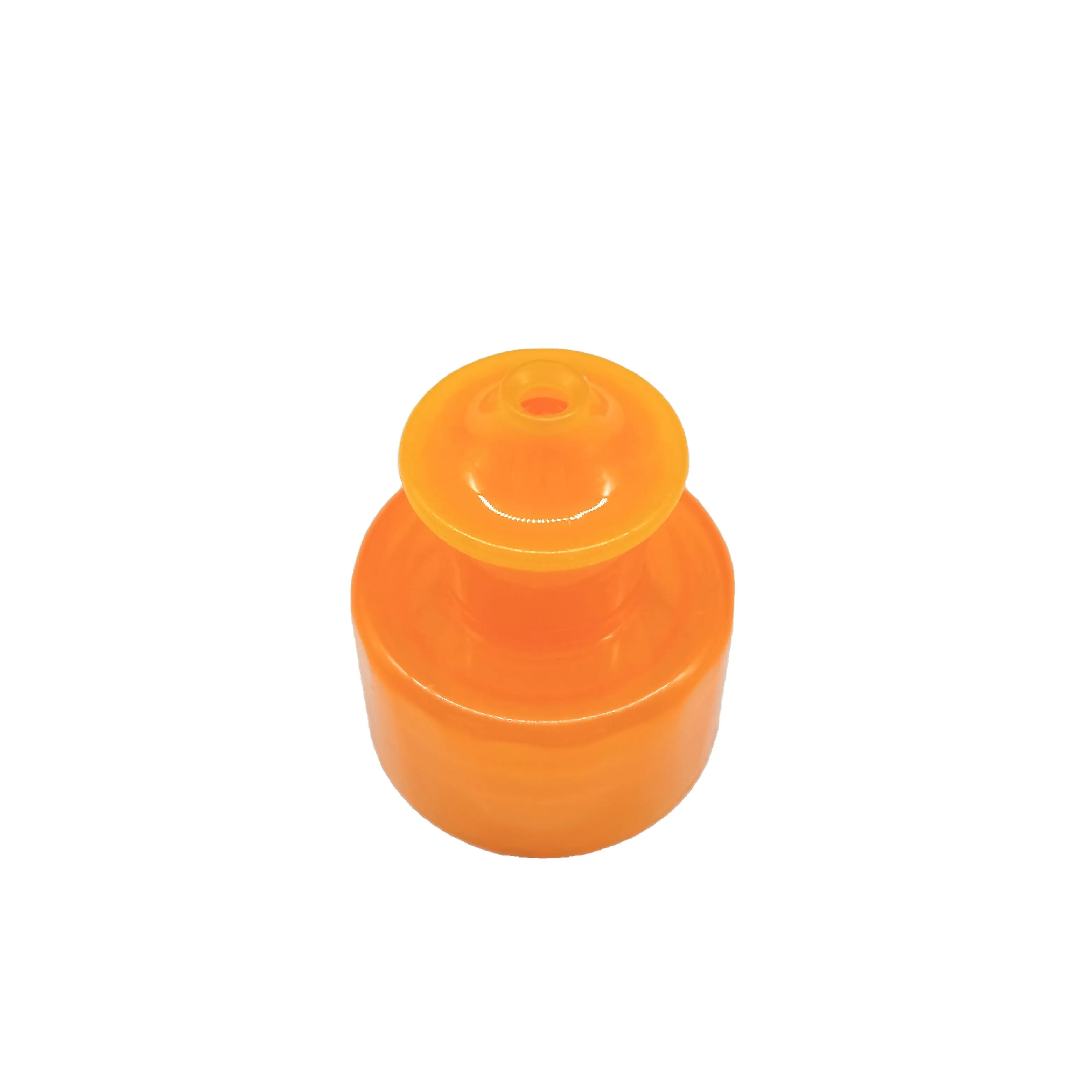 Bottiglia d'acqua sportiva a prova di furto in plastica PP tappo a vite Push Pull chiusure in plastica con tappo a pressione per acqua sportiva