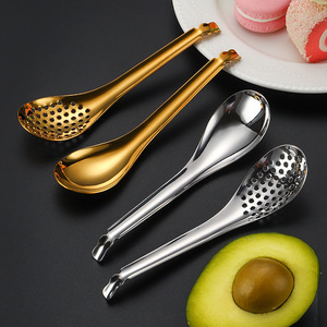 Cuchara de Comida Occidental Moderna y Minimalista de Acero Inoxidable 304, Recubierta de Titanio, Multifuncional, para Servir Frutas y Cocinar - Product Image 3