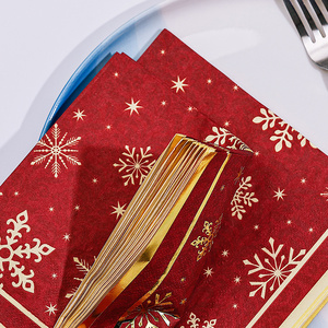 Bán Buôn Siêu Mềm Đầy Màu Sắc In Khăn Ply 20Pcs Trang Trí Bữa Ăn Tối Khăn Ăn, Nhiều Màu In Giấy Tissue Cho Giáng Sinh, Tổ Chức Sự Kiện - Product Image 4