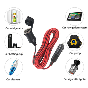 10FT 12 V fiş araba priz 12 Volt kadın sigara çakmak adaptörü - Product Image 2
