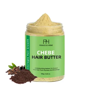 Private Label Chebe Butter for Deep Nourishes Hair Follicle Healthy Growth Repair Damaged Hair Oil Wholesale Chebe Powder 100g