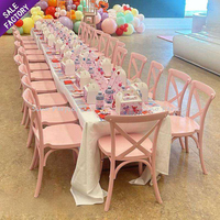 Offre Spéciale : Chaises et Tables Chiavari Blanches de Luxe pour Enfants, Idéales pour Mariages, Fêtes et Banquets