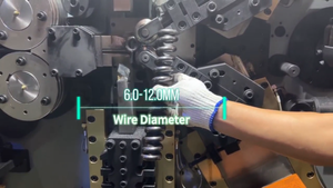 Máquina Automática CNC de 8 Ejes de Alta Velocidad para Fabricación de Resortes de Compresión, Directo de Fábrica - Product Image 5