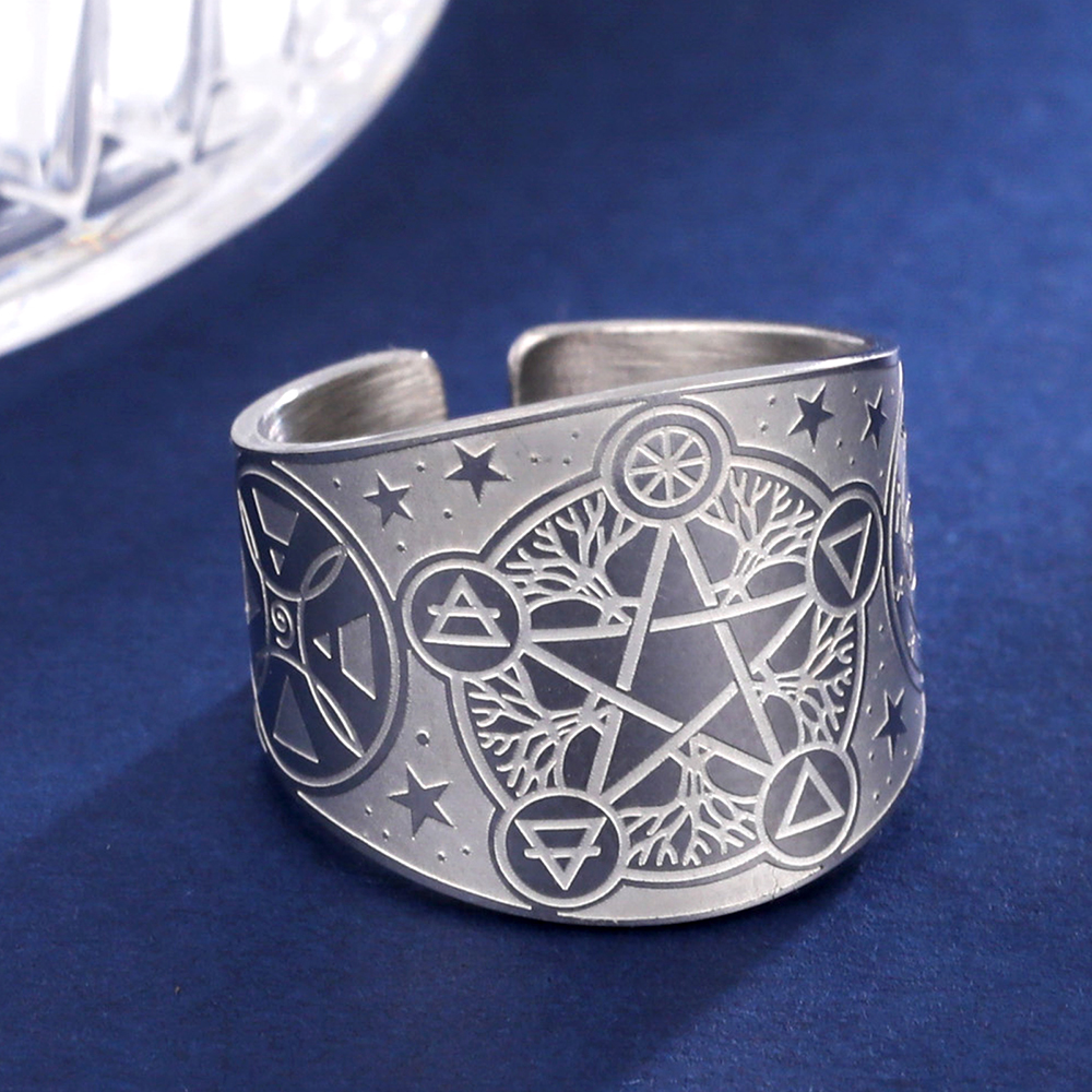 Pentagram A silver