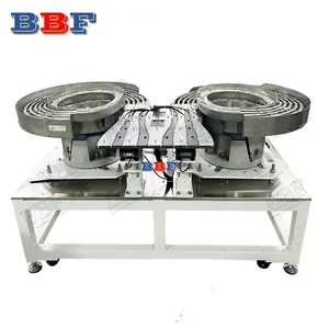 Vibratory feeder multi-track vibrating bowl feeder for medical industry