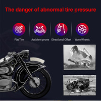 Malide Tpms moto universel Auto température pression capteurs système pour Diagnostic automobile équipement Tpms