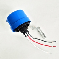Interrupteur de capteur de lumière de cellule photoélectrique extérieure 110-220V AC, capteur de cellule photoélectrique à démarrage automatique pour réverbère