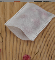 Compresse chaude jetable en fibre de maïs 8-10 sachet de thé pour la médecine chinoise pliée non tissée pour bain de pieds filtre à poudre pour thé à la vapeur