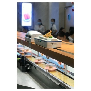 Fabrika doğrudan satış suşi bant konveyör sistemi yüksek kalite ile 360 derece konveyör - Product Image 3