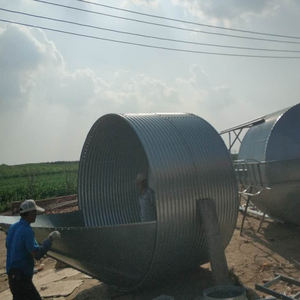 Silo de stockage galvanisé en promotion, capacité de 3 à 30 tonnes, pour l'élevage de poulets et le stockage de céréales - Product Image 3