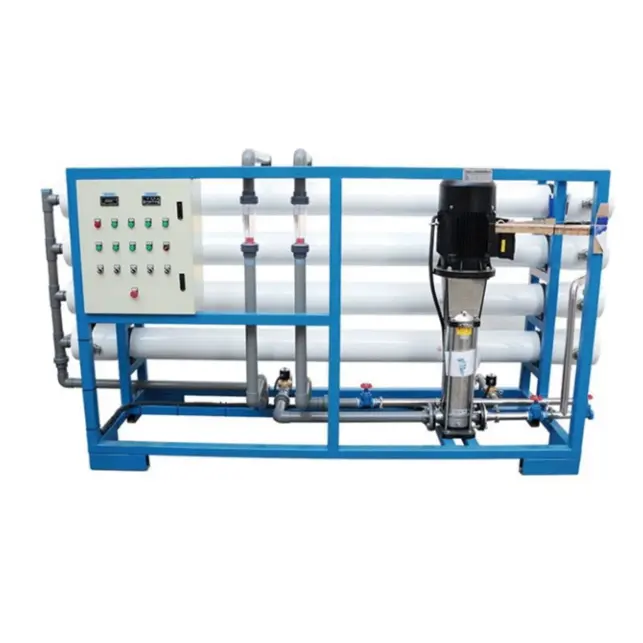 Used Nano Filter Equipment for Water Treatment Featuring Pressure Vessel Pump Engine Motor Made of Durable Resin