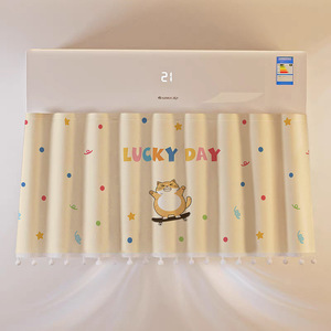 Nuovo modello Anti-soffiaggio diretto del condizionatore d'aria copertura Postpartum antivento antipolvere a parete tenda non tenda da doccia - Product Image 2