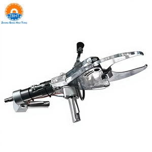 Cisaille hydraulique halal pour sabots de bovins en acier inoxydable 304, machine de coupe pour ferme laitière, équipement de ligne d'abattage pour abattoir de vaches - Product Image 3