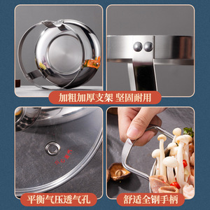 Stainless Steel Single Person Hot Pot With Alcohol <b>Stove</b> Eco Friendly Pellet Fuel Home Use - Product Image 4