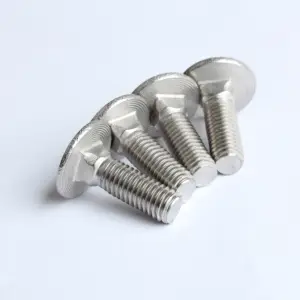Mushroom Head Square Neck Step Bolts/Carriage Bolts DIN 603 Stainless Steel A2-80/A4-80 metric thread M6-M12