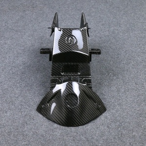 Couverture de conduit d'admission d'air en fibre de carbone sèche 3K 100% pour Kawasaki ZX-10R 2021+ (carénage de canal d'air) - Product Image 3