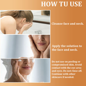 تونر حمض الجليكوليك مضاد للشيخوخة مرطب مقشر مبيض على شكل رذاذ بمكونات عشبية لجميع أنواع البشرة - Product Image 4