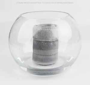 Recharge de serpillière en microfibre personnalisable et écologique, 80-90% de déshydratation, avec doubles boucles, pour nettoyage sec/humide - Product Image 3