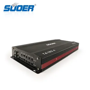 Suoer TA-120.4 Modern Design 1000w 1500w 1800w 4 Channels Full Range Class AB Amplifier Car Stereo 4 Channel