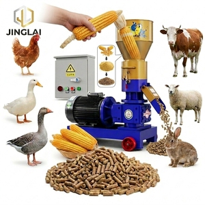 Machine de Fabrication de Granulés <span class=keywords><strong>d</strong></span>'Aliments JINGLAI pour Volaille, Porc, Bovins, Vache, <span class=keywords><strong>Mouton</strong></span>, Poulet – Granulateur <span class=keywords><strong>d</strong></span>'Aliments pour Animaux - Product Image 1