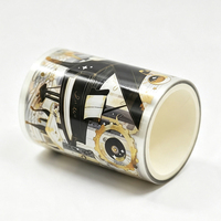 Rollo de Papel Washi Translúcido con Acabado Brillante de Hercter, Directo de Fábrica, Personalizado, para Manualidades, Envoltura de Regalos y Decoración