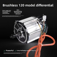 Moteur de chaîne de vélo électrique sans balais à aimant permanent haute teneur en cuivre 36V, modèle différentiel 120 1200-1500W, directement de l'usine TIANYI