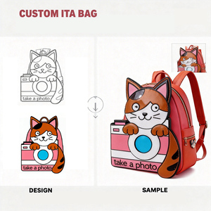 Sacs à main de luxe en cuir véritable pour femmes, design transparent, OEM personnalisé, sac Ita, mini sacs à main de créateur en forme de bol, vente en gros - Product Image 2