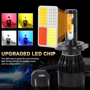 Grensoverschrijdende Exclusieve Tweekleurige Driekleurige Vierkleurige LED Hoge-intensiteit Knipperende Koplampen H11 Mistlampen S2 Auto Voorzijde - Product Image 2