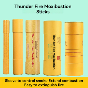 Ultra Kalın 7cm Pelin Kokulu Çubuk Duman Azaltıcı Geleneksel Bitkisel Moxibustion Çubuğu Fabrikadan Doğrudan Satış - Product Image 4
