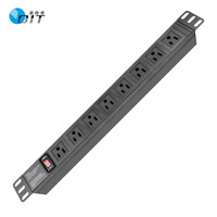 Armoire PDU 19 pouces prise 5-15p Nema 15A 240 volts America Outlet bonne qualité centres de données PDU