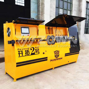 Máquina dobladora de aro de armadura de acero automática multifuncional Motor Tecnología CNC Voltaje personalizado (220V-440V) 5.5kW Potencia del motor - Product Image 3