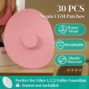 Patch adhésif étanche pour lecteur de glycémie continu (CGM) – Qualité médicale, hypoallergénique, pour Libre Dexcom G7, 14 jours d'utilisation, respectueux de la peau - Product Image 4