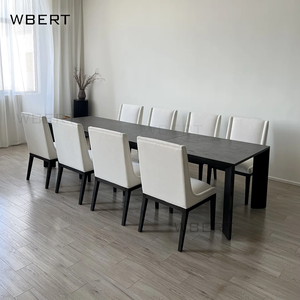 WBERT American Luxury Style Tela de madera maciza Muebles personalizados Comedor Sala de estar Silla Muebles China Japón - Product Image 2