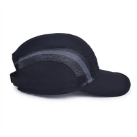 Casquette de baseball snapback 5 panneaux unie style européen et américain, motif nœuds imprimé par transfert thermique, en tissu Taslan, casquette de camping tendance