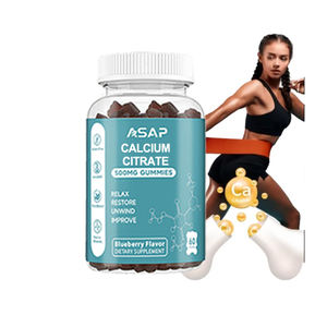 OEM/ODM/OBM Gommes au citrate de calcium Citrate de calcium à croquer 1000mg Gommes au citrate de calcium - Product Image 1