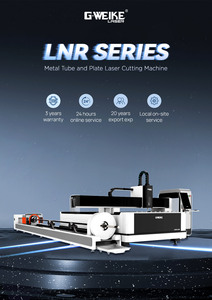 Gweike 4Kw raycus IPG điện 3015nr CNC máy cắt laser tấm kim loại thép tấm và ống kép sử dụng giá - Product Image 6